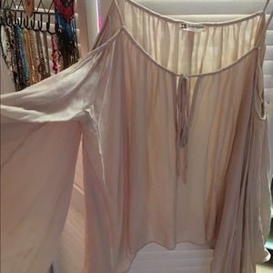 NWOT bohemian style tan top